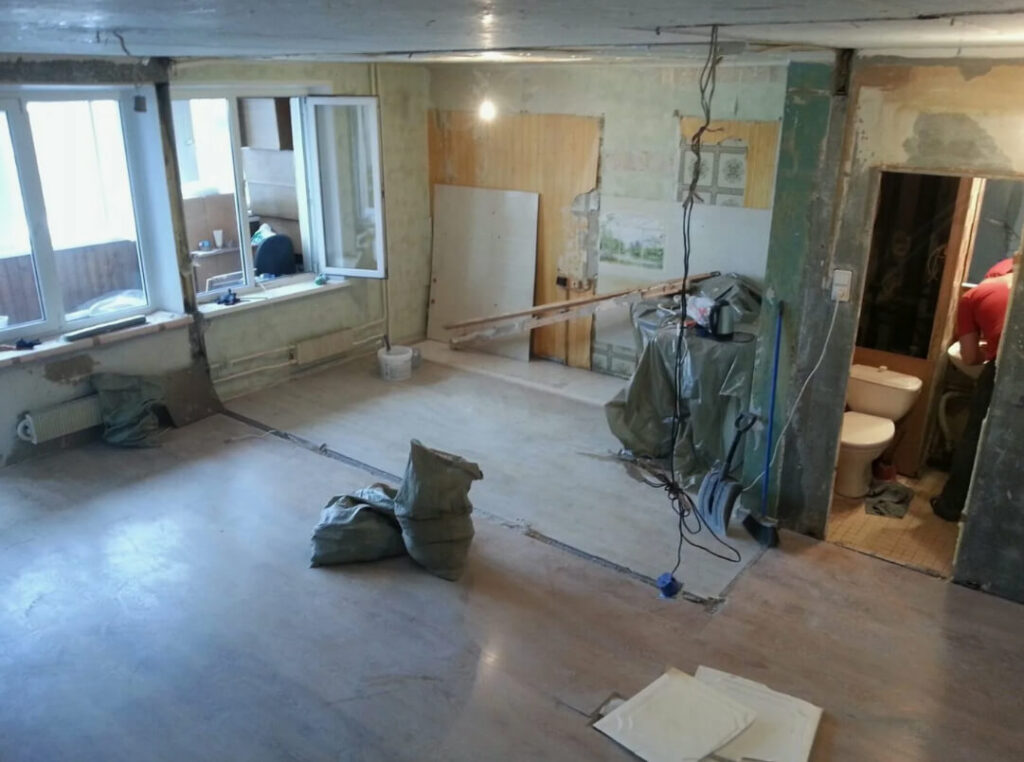 Демонтаж квартиры в сталинке